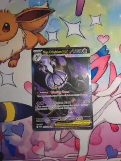 2026 POKEMON PITCH BLACK MEGA CHANDELURE EX SIR 115/084 - Image 1