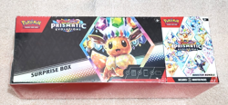 Pokemon Prismatic Evolutions Surprise Box & Booster Sam's Club Bundle NEW SEALED - Image 1