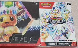 Pokemon Prismatic Evolutions Surprise Box & Booster Sam's Club Bundle NEW SEALED - Image 3