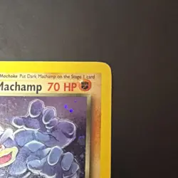 Pokemon TCG Team Rocket Dark Machamp (1st Edition) 10/82 Holo English - Image 2