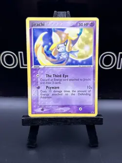 JIRACHI POKEMON CARD 021 BLACK STAR PROMO NON HOLO NEVER PLAYED MP - Image 2