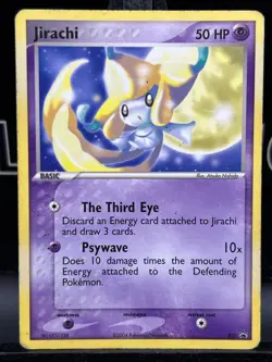 JIRACHI POKEMON CARD 021 BLACK STAR PROMO NON HOLO NEVER PLAYED MP - Image 3
