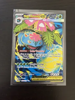 Mega Venusaur EX 155/132 Mega Evolution ENGLISH Pokemon TCG Card NM Ultra Rare - Image 1