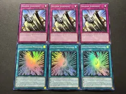 3x Guilt-Gripping Morganite + 3x Solemn Judgment | NM | 1st Editions | YuGiOh! - Image 1