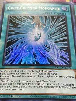3x Guilt-Gripping Morganite + 3x Solemn Judgment | NM | 1st Editions | YuGiOh! - Image 2