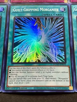 3x Guilt-Gripping Morganite + 3x Solemn Judgment | NM | 1st Editions | YuGiOh! - Image 5