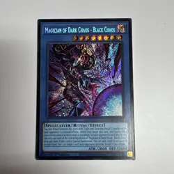 Yu-Gi-Oh Chaos Origins Magician of Dark Chaos - Black Chaos SR CORI-EN027 NM!!! - Image 1