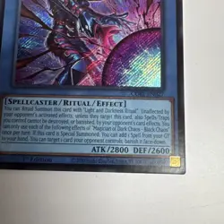 Yu-Gi-Oh Chaos Origins Magician of Dark Chaos - Black Chaos SR CORI-EN027 NM!!! - Image 4