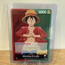 One Piece - Monkey.D.Luffy Romance Dawn OP01 - OP01-003 LEADER TCG English NM - Image 1