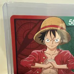 One Piece - Monkey.D.Luffy Romance Dawn OP01 - OP01-003 LEADER TCG English NM - Image 2