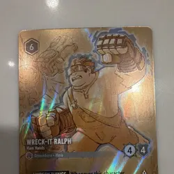 Disney Lorcana Wreck-It Ralph - Ham Hands Enchanted Foil 220/204 EN - Image 3