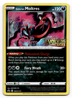 Galarian Moltres - (Prerelease) SWSH: Sword & Shield Promo Cards - Pokemon NM S - Image 1