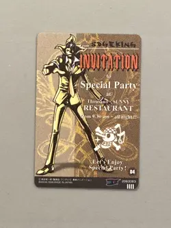 Usopp / Soge King - One Piece Caramel Popcorn Card 04 - Japanese - Image 2