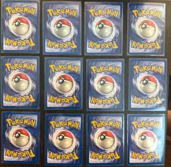 30 Card Pokemon Lot All 1st Edition: Commons, Uncommons, Rares - Ex Mt - NM-MT - Image 2