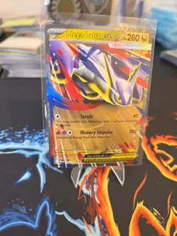 Pokemon TCG Mega Latias EX Double Rare Holo Card 100/132 NM Condition - Image 1