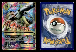 M Blastoise EX 102/108 Ultra Rare Evolutions Pokemon Card - Image 1