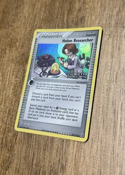 Holon Researcher 95/113 EX Delta Species Reverse Holo Pokemon Card |Stamped| NM - Image 1