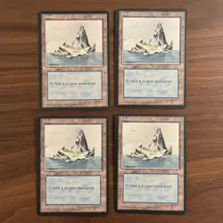 Island (x4) Ice Age 1995 Magic the Gathering Card MTG TCG - Image 1