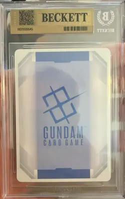 Bandai 2025 Gundam Card Game Wing Gundam Zero GDO1024 LR+ Foil BGS 9.5 - Image 2