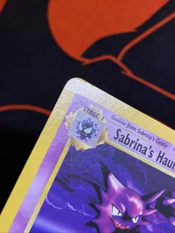 Pokemon Gym Heroes Card 58/132 Sabrina's Haunter LP WOTC Vintage - Image 5