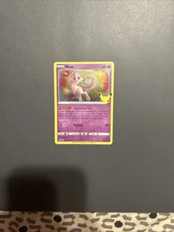 Pokemon TCG Mew Celebrations Holo Rare Card 011/025 Mint Condition - Image 1