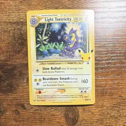 Light Toxtricity SWSH137 Sword & Shield Promo Holo 120 HP Pokemon TCG Card - Image 1