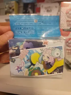 Mascot POKEMON TRAINERS card game violet double deck box case paldea - Image 1