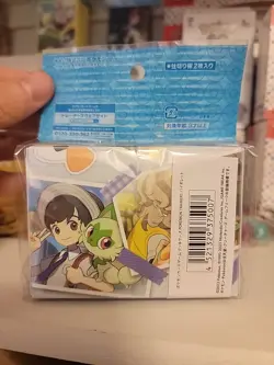 Mascot POKEMON TRAINERS card game violet double deck box case paldea - Image 3