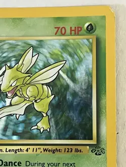 Scyther 10/64 Jungle Set Rare Holo Vintage Pokemon TCG Card HP - Image 3