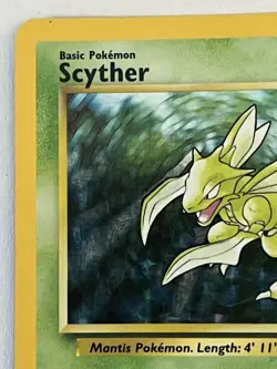 Scyther 10/64 Jungle Set Rare Holo Vintage Pokemon TCG Card HP - Image 4