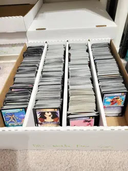 4 Row Box Of Score Dragon Ball Z DBZ Card Lot Vintage Saiyan - Kid Buu Saga & GT - Image 1
