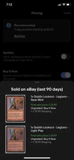 1x Goblin Lookout (101) Legions LP MTG Magic the Gathering x1 MKE - Image 3