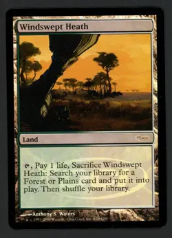 ***FOIL Windswept Heath Judge Promo*** MTG Promo Magic Kid Icarus - Image 1