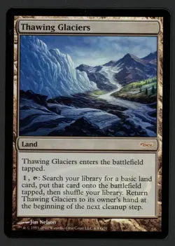***FOIL Thawing Glaciers Judge Promo*** MTG Promo Magic Kid Icarus - Image 1