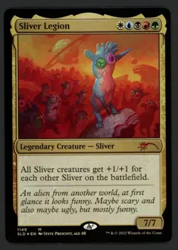 ***FOIL Sliver Legion Secret Lair*** MTG Promo Magic Kid Icarus - Image 1