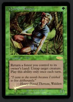 ***FOIL Quirion Ranger FNM Promo*** MTG Promo Magic Kid Icarus - Image 1