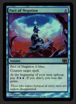***FOIL Pact of Negation*** MTG Future Sight Magic Kid Icarus - Image 1