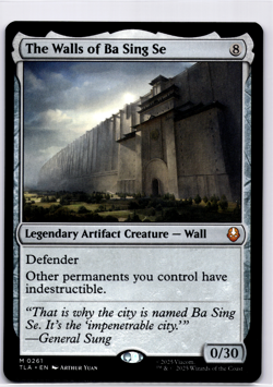 The Walls of Ba Sing Se Regular NM MTG - Image 1