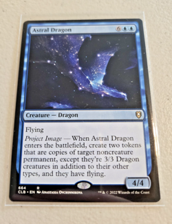 MTG Astral Dragon Commander Legends: Battle for Baldur's Gate Rare Near Mint - Image 2