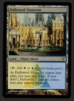 ***FOIL Hallowed Fountain*** MTG Dissension Magic Kid Icarus - Image 1