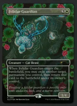 ***FOIL Felidar Guardian Secret Lair*** MTG Promo Magic Kid Icarus - Image 1