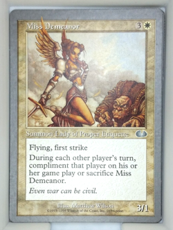 Miss Demeanor - Unglued - MtG Magic the Gathering NM - U002 - Image 1