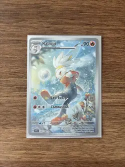 Raboot 147/142 SV Stellar Crown Illustration Rare Pokemon NM - Image 1
