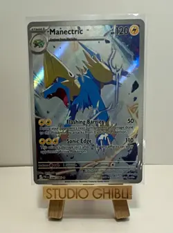 Manectric 089/084 Pokemon Pitch Black Illustration Rare Full Art Holo - Image 1