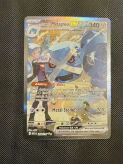 Steven's Metagross ex 289/217 Ascended Heroes Pokemon Holo NM - Image 3