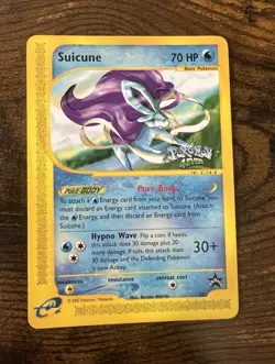 Suicune 53/53 Wotc Promo Holo 70 HP English Pokemon TCG Card (2002) - Image 1