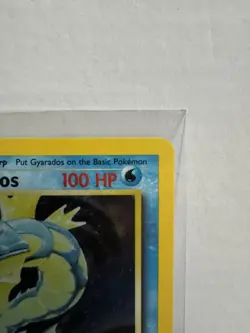 Pokemon Gyrados Holo Rare Card 6/102 Unlimited Base Set - Image 3