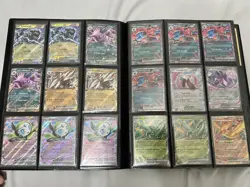 Pokemon Card Collection Binder 167 Cards Full Art, VMAX, VSTAR, EX, V, Pokeball. - Image 1