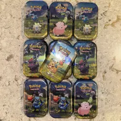 Pokemon TCG Ascended Heroes Mini Tin Display Lot Of 10 Brand New In Hand SEALED! - Image 1