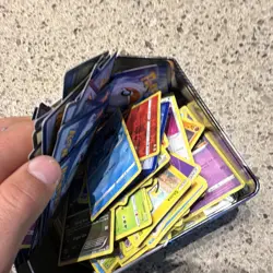 Pokemon TCG Sword & Shield Mixed Card Lot Tyranitar Tin Luxray Morpeko +More - Image 2